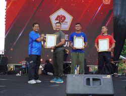 Irkodiklatal Hadiri Penutupan Pertandingan Olahraga HUT Ke-49 Babinkum TNI
