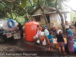 BPBD Kabupaten Pasuruan Kurangi Intensitas Pengiriman Air Bersih Ke Desa Terdampak Kekeringan