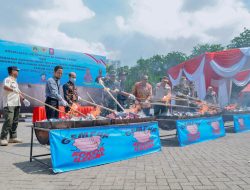 Sekda Gresik Achmad Washil Pimpin Pemusnahan Barang Kena Cukai Senilai 8,3 Miliar