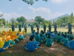 Mengukir Semangat Kebangsaan Anak Sejak Dini Bersama Kodim 0806/Trenggalek