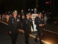 Warga Kodam Brawijaya Ikuti Pelaksanaan Upacara Apel Renungan Hari Pahlawan
