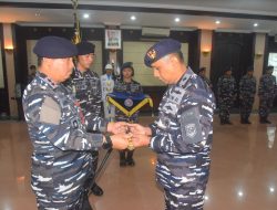 Pangkoarmada II Pimpin Pengukuhan Komandan Satuan Amfibi Koarmada II