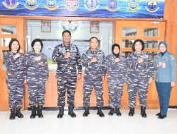 Danlantamal V Terima Kunjungan Pakor Kowal Wilayah Surabaya