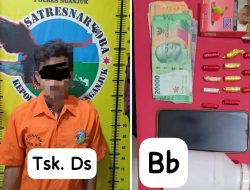 Polres Nganjuk Ungkap Dua Kasus Narkotika Jenis Okerbaya, 145 Butir Pil LL Disita