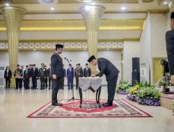 Pjs.Bupati Jember Lantik Pj. Sekda, Penyusunan APBD Jember 2025 Berlanjut