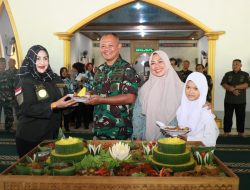 Tasyakuran Memperingati Dirgahayu ke 79 KORPS Marinir TNI-AL di Masjid Baitul Anwar Kodikmar Gunung Sari Surabaya