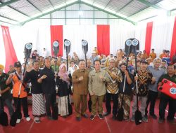 Menteri Lingkungan Hidup Didampingi Pj Bupati Jombang Tinjau Pengolahan Limbah Tahu dan Slag Alumunium