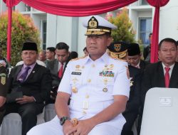 Danlantamal V Hadiri Serah Terima Jabatan Danlantamal VI Makassar