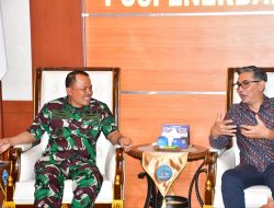 Komandan Puspenerbal Terima Kunjungan Kerja CEO Region IV Angkasa Pura Indonesia