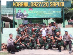 Kunjungi Koramil Kepulauan, Ini Pesan Dandim 0827/Sumenep
