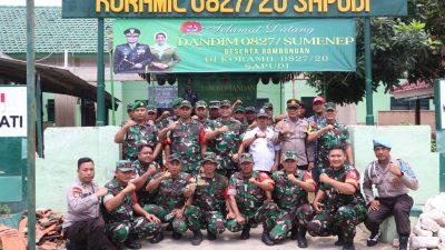 Kunjungi Koramil Kepulauan, Ini Pesan Dandim 0827/Sumenep