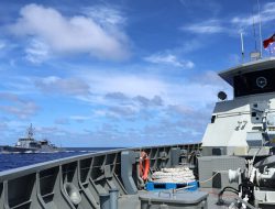 Wujud Kontribusi Amankan Wilayah Perbatasan, KRI Butana-878 Laksanakan Patkor Philindo XXXVIII-2024