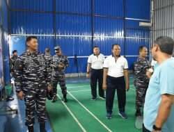 Sambut HUT Ke-75, Lantamal V Gelar Lomba Bulu Tangkis