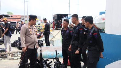 Kapolres Sumenep Lepas Personel BKO Pengamanan Pilkada 2024 di Tiga Wilayah Kepulauan