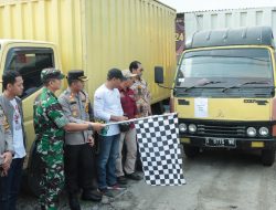 Kapolres Nganjuk dan Ketua KPU Pimpin Apel Kesiapan dan Pengamanan Distribusi Logistik Pemilu 2024, Pastikan Semua Aman Tanpa Hambatan
