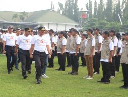 Apel Siaga Pengawasan Tahapan Masa Tenang, Pemungutan dan Perhitungan Suara Pilkada 2024 Di Kabupaten Jombang