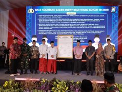 Cooling System, Polres Jember Gelar Doa Bersama dan Deklarasi Damai Pilkada 2024