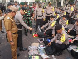 Ratusan Personel Polres Pasuruan Disiagakan di 17 Kecamatan Amankan 1.726 TPS Pilkada 2024
