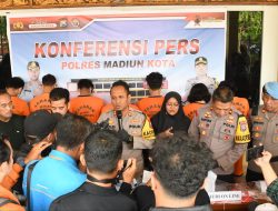 Polres Madiun Kota Berhasil Ungkap Kasus Judol dan TPPO, Wujudkan Astacita Presiden RI