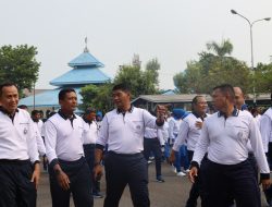 Danlantamal V Ikuti Olahraga Bersama, Sambut Hari Armada Ke-79 Tahun 2024