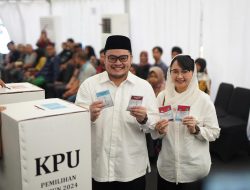 Usai Nyoblos, Mas Dhito Sebut Siapapun Bupatinya Semoga Beri Manfaat