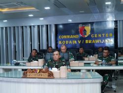 Pangdam Mayjen TNI Rudy Saladin Vicon dengan Menkopolkam, Bahas Situasi Pelaksanaan Pemilukada Serentak