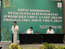 Kemenag Jatim Urutkan Keberangkatan Kloter Jemaah Haji 2025 dengan Musyawarah Mufakat