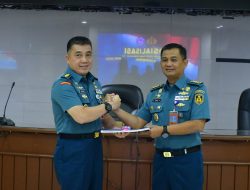Dirpers Puspenerbal Buka Sosialisasi Tentang Tata Cara Penjatuhan Hukuman Disiplin Bagi PNS TNI AL