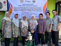 Inovasi Dosen D4 Teknik Mesin Vokasi UNESA : Tingkatkan Produksi Bakso dan Pemasaran UKM Dapur Ersa di Sidoarjo