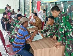 Bakti Sosial, Kodim 0817/Gresik Gelar Pembuatan Akta Kelahiran Gratis untuk Masyarakat