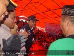 Kunjungi Tenda Pengungsi Di Dusun Bandaran Kecamatan Rejoso, Menteri Sosial Pastikan Kebutuhan Warga Terdampak Banjir Terpenuhi