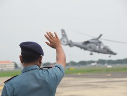 Puspenerbal Lepas Helikopter Panther HS-1306 Jalani Misi Perdamaian Dunia di Lebanon