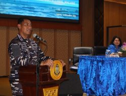 Kunjungan Kerja Ke Malang Danlantamal V Tatap Muka dengan Prajurit Lanal Malang