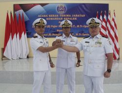 Mayor Laut (E) Basuki Jabat Dansepalek Pusdiklek Kodikdukum Kodiklatal