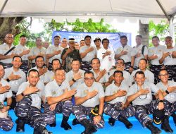 Dibuka Kasal, Alumni AAL 41/1995 Moro Emas Empat Satu Gelar Bakkesos Masyarakat Pesisir Tanjung Kait