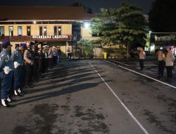 Jelang Nataru Polres Pelabuhan Tanjungperak Tingkatkan Patroli Gabungan TNI – Polri