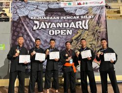 Tim Pencak Silat Puspenerbal Raih Lima Medali di Kejurnas Pencak Silat Jayandaru Open Sidoarjo