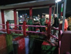 Hujan Guyur Kota Surabaya, Dandim Surabaya Timur Gerak Cepat Cek Kondisi Fasilitas Penanganan Banjir