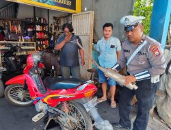 Operasi Lilin Semeru Polres Pelabuhan Tanjungperak Himbau Bengkel Tak Layani Penggantian Knalpot Tidak Sesuai Spektek