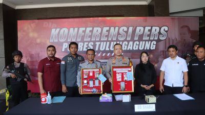 Kolaborasi Polres Tulungagung Bersama Lapas Berhasil Amankan 3 Tersangka Pengedar Narkoba