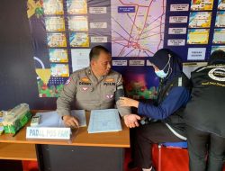 Tim Dokkes Polres Lumajang Rikkes Petugas Posyan Ops Lilin 2024, Pastikan Kesehatan Personel