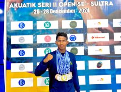 Serda Jas Jalaludin Akbar Harumkan Nama Koarmada II Di Kejurda Renang Sultra 2024