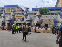 Posyan Nataru Polresta Sidoarjo di Terminal Purabaya Bertemakan Kastil, Bermacam Inovasi Pelayanan