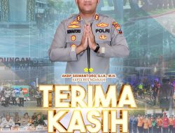 Polres Nganjuk Apresiasi Perayaan Malam Tahun Baru Aman dan Kondusif