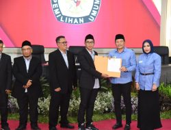 KPU Sidoarjo Tetapkan Pasangan H. Subandi-Mimik Idayana Sebagai Bupati dan Wakil Bupati Sidoarjo Periode 2025-2030