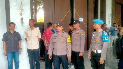 Polres Madiun Kota Terjunkan 126 Personel Amankan Sidang Pleno Penetapan Pemenang Pilkada tahun 2024