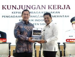 Plt. Bupati Subandi Sambut Baik Kunjungan Kepala LKPP Barang/Jasa Pemerintah di Kabupaten Sidoarjo
