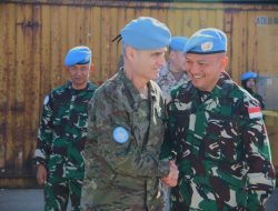 KRI Diponegoro-365 Terima Kunjungan Kehormatan UNIFIL Force Commander/Head of Mission