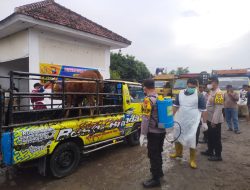 Polres Nganjuk Apresiasi Upaya Polsek Bagor dan Dinas Pertanian dalam Pencegahan PMK