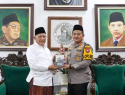 Perkuat Kamtibmas, Kapolres Jombang Sowan Kiai Pondok Pesantren Tebuireng